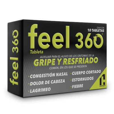 Feel 360 - Gripe y resfriado - Tableta - CHINOIN®