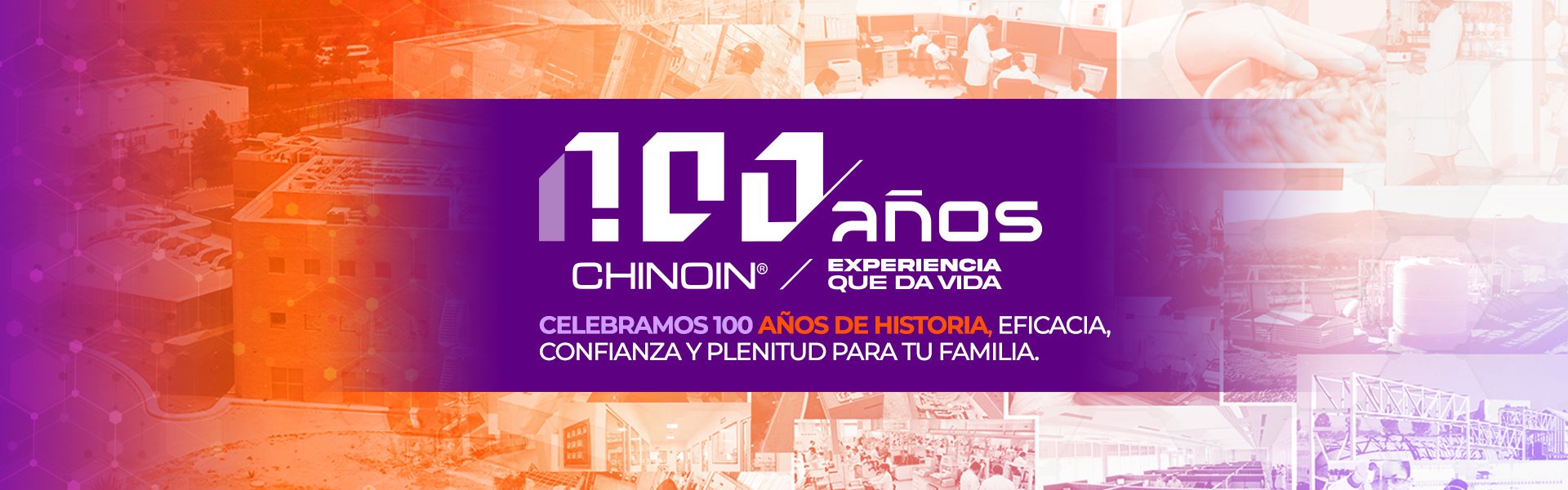Aniversario 100 laboratorio chinoin